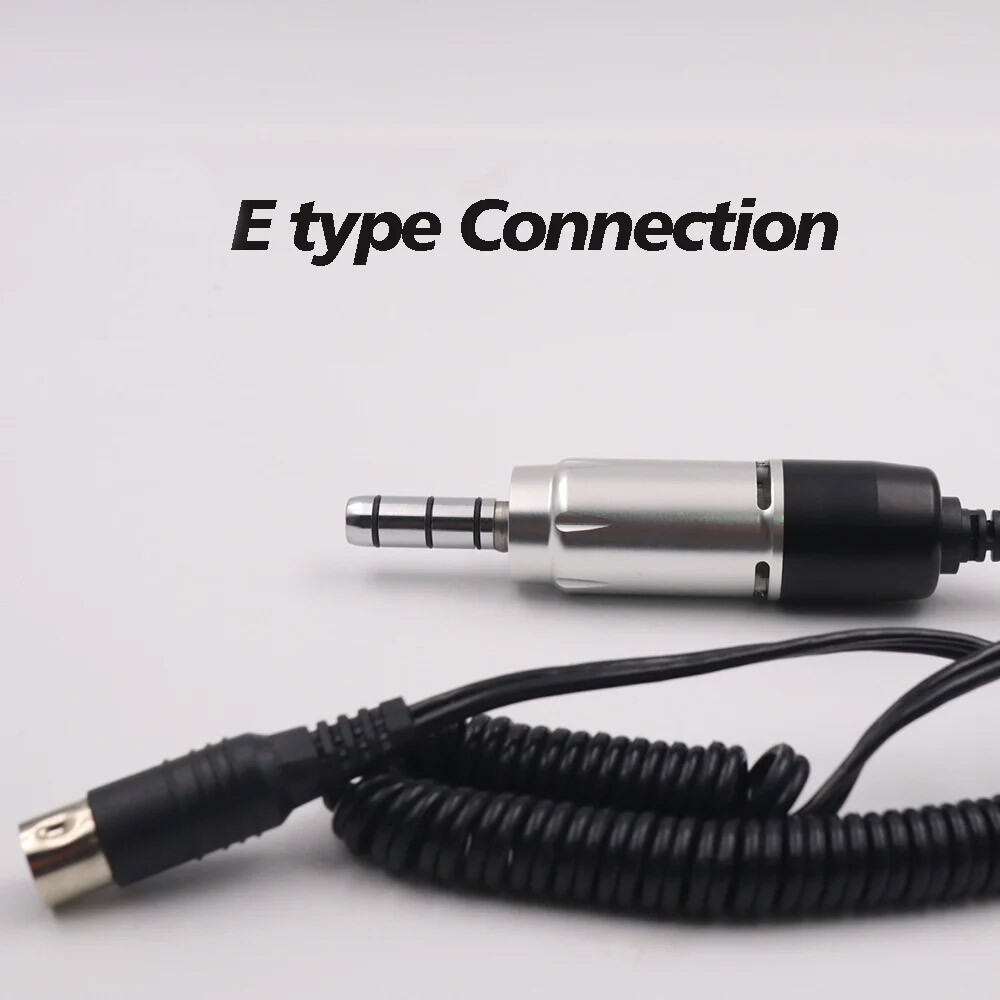 E-type Dental Electric Micro Motor Handpiece Micromotor Polishing 35000rpm Max