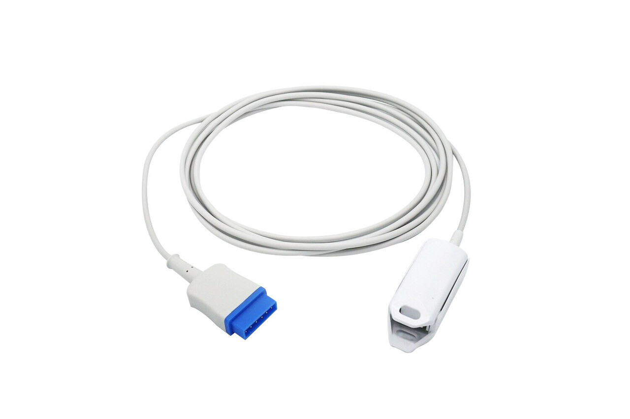 GE Marquette Accessories Bundle – Cuff, Hose, SpO2, ECG, Temperature – USA