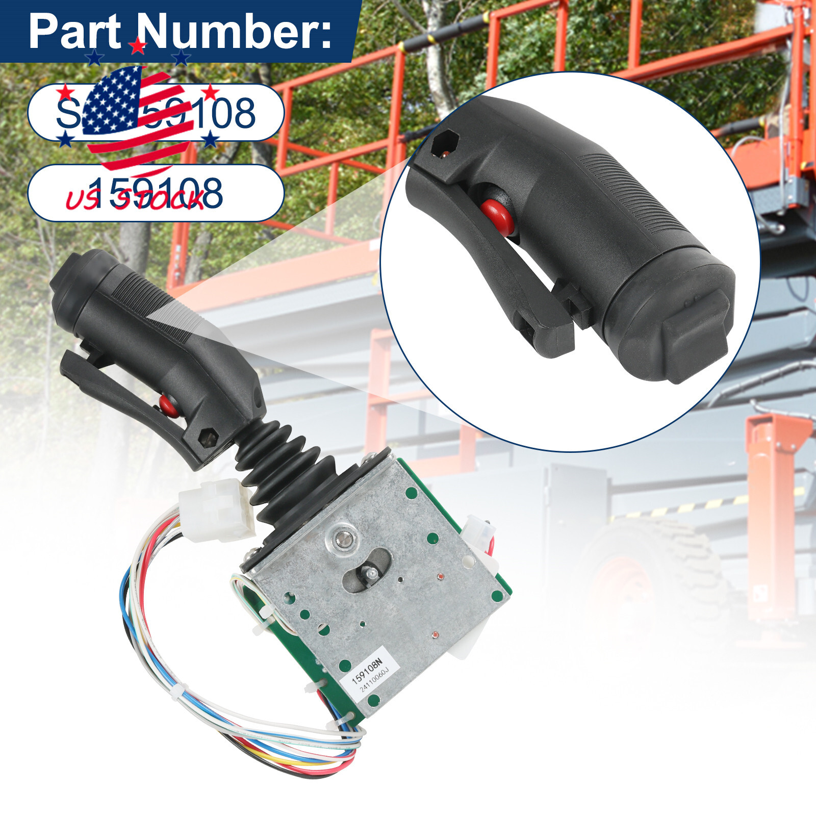 Joystick Controller 159108 123994 for Skyjack SJIII3015 3215 3219 3220 3226 Lift