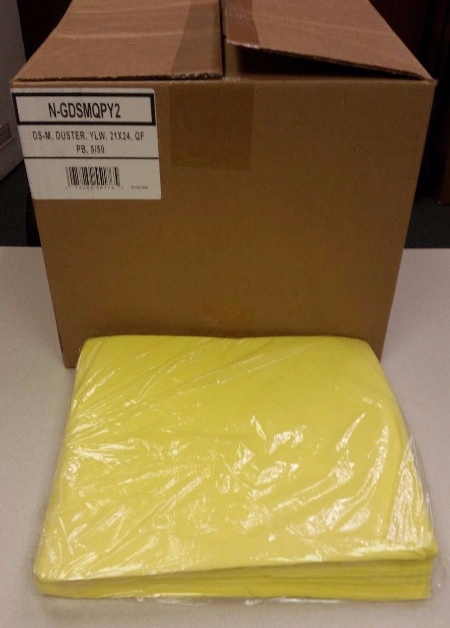 Treated Dust Cloth – Lint Free 21″ x 24″ – Quarter Folded – 400 sheets per case!