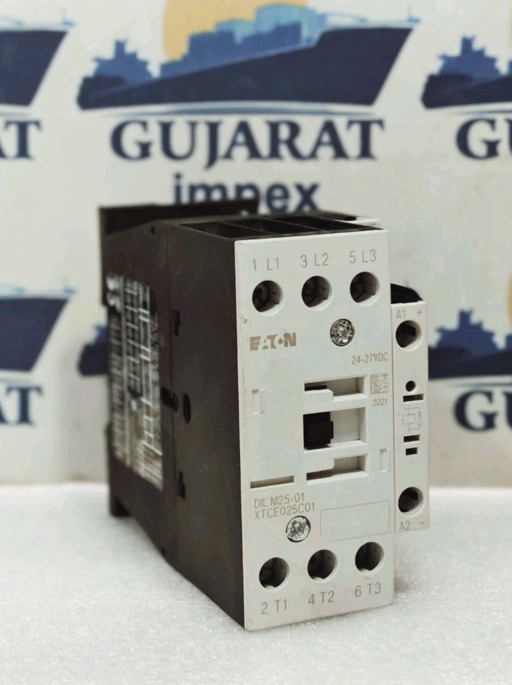 Eaton DILM25-01 XTCE025C01 Contactor 24-27VDC 40A NO BOX AVAILABLE MADE ROMANIA