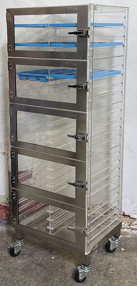 Terra Universal 6002-00A Kiticcator ISO 8 Acrylic N2/Nitrogen Desiccator/Dry Box