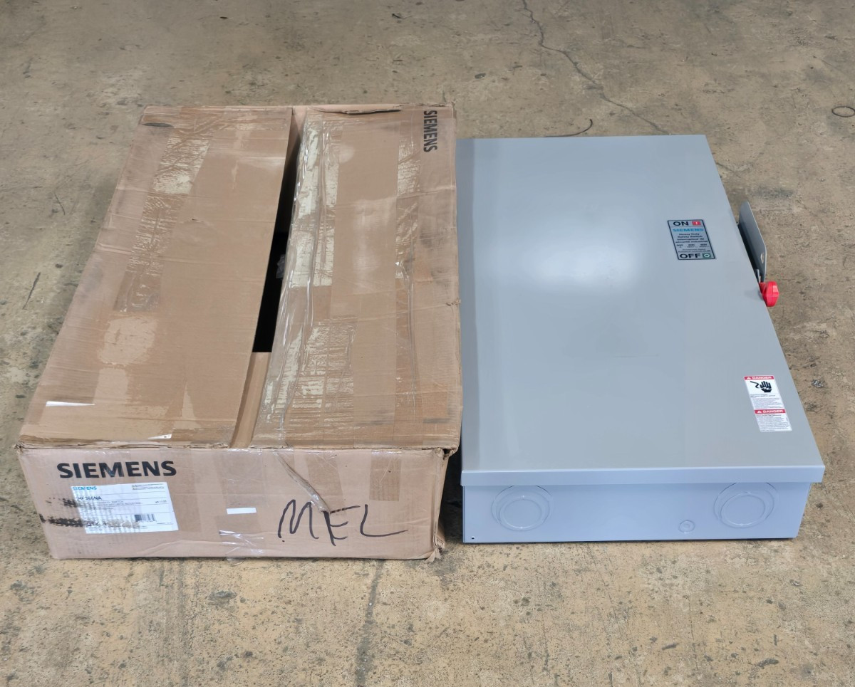 SIEMENS HF366NA HEAVY-DUTY SAFETY SWITCH 600A/600V/3P,NEW IN BOX! MAKE OFFER!