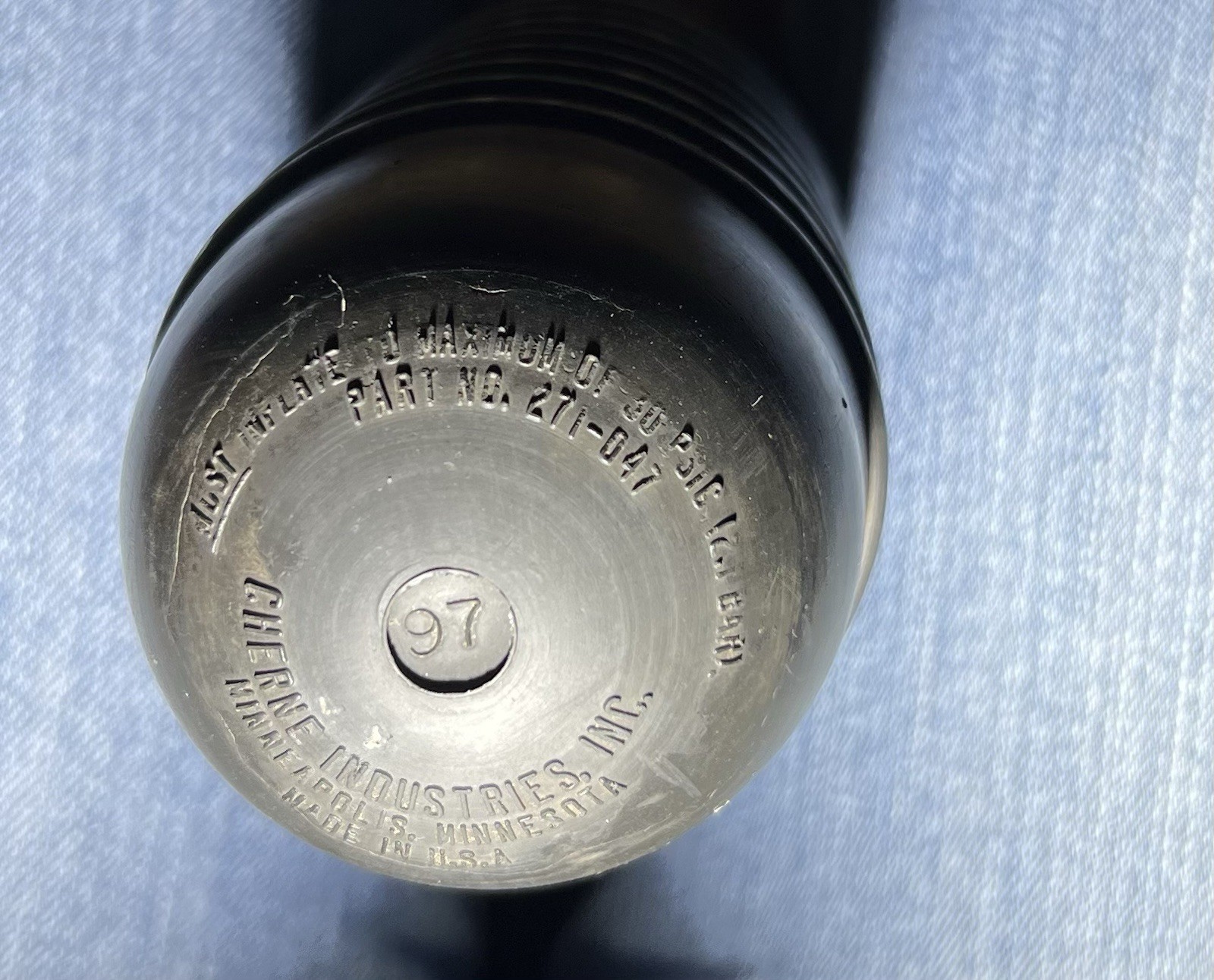 New- Old Stock Cherne 271047 Long Test-Ball 4-Inch Plug,Tampon Test_Ball