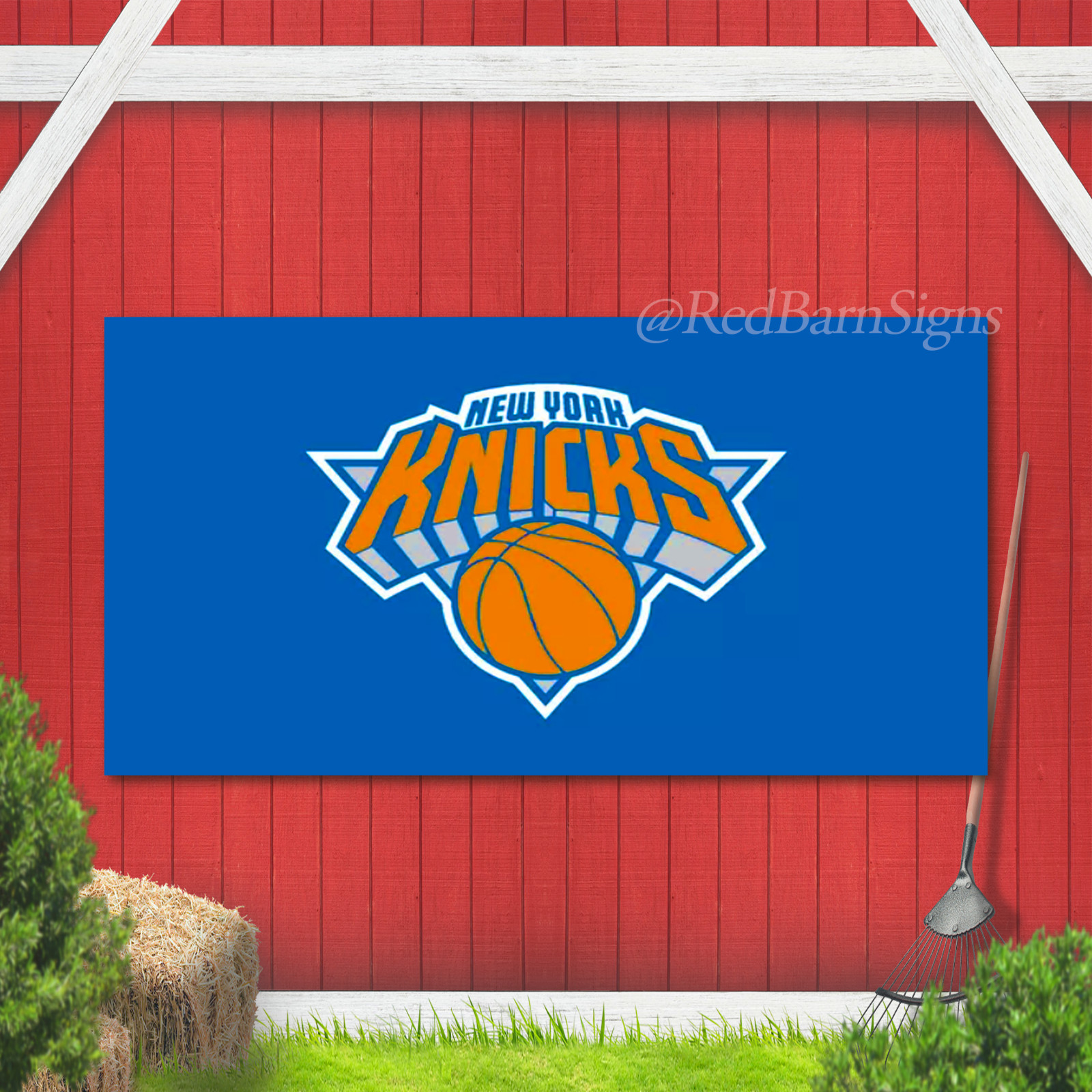 NEW YORK KNICKS FLAG BANNER **100% FULL COLOR OF THE FLAG**