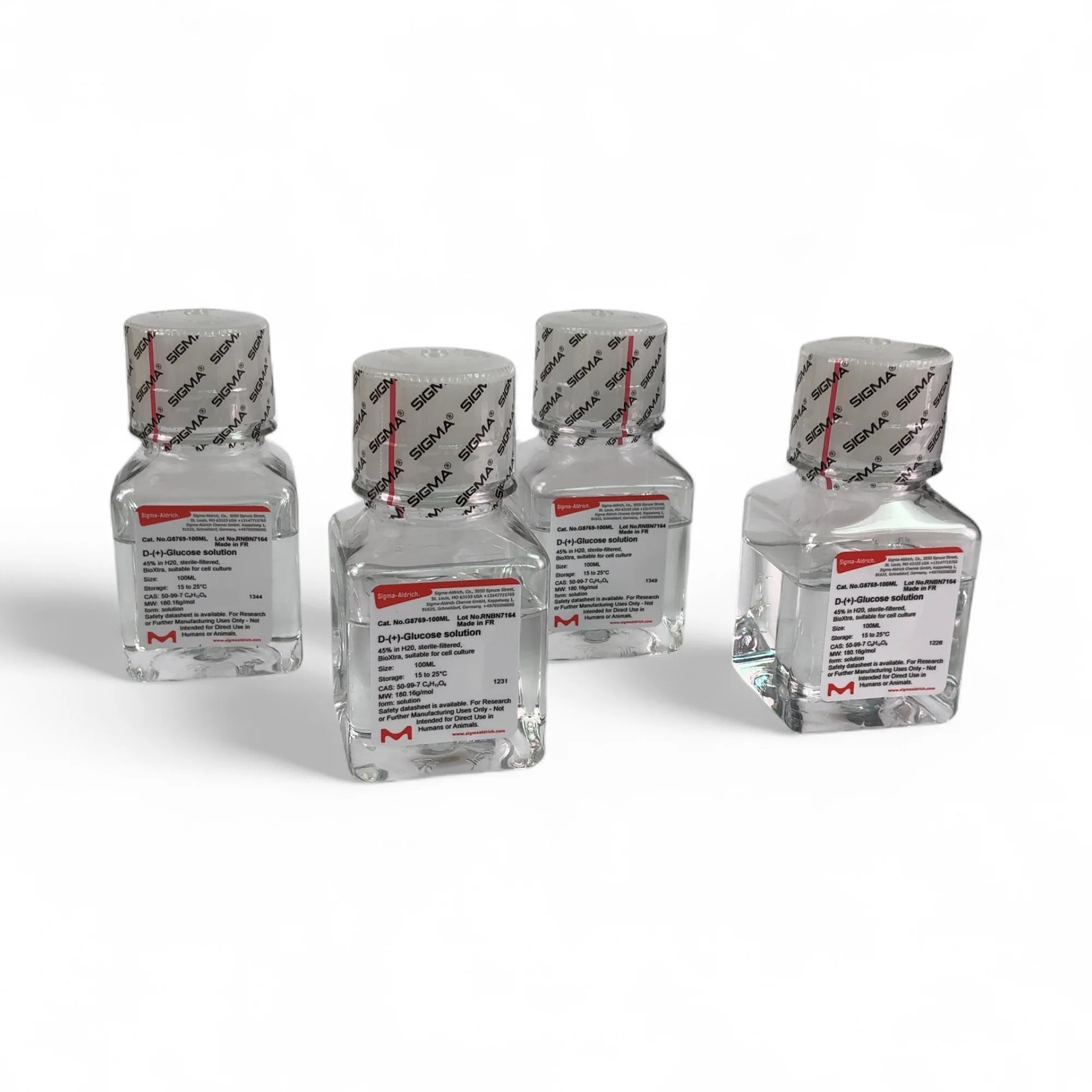 Sigma-Aldrich D-(+)-Glucose solution G8769-100mL – 4 Bottles (Best Offer!)