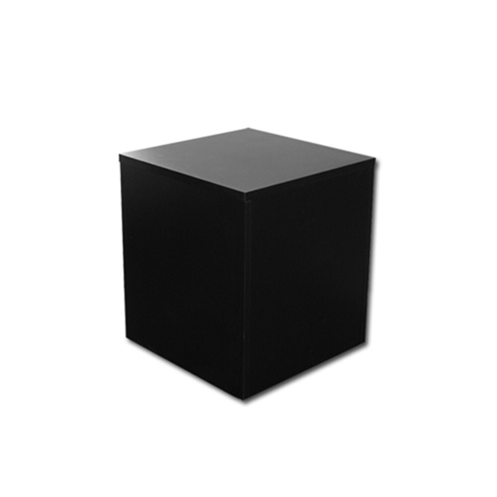 18» x 18» Black Knockdown Bases Pedestal Base Box Cube Display Fixture Retail
