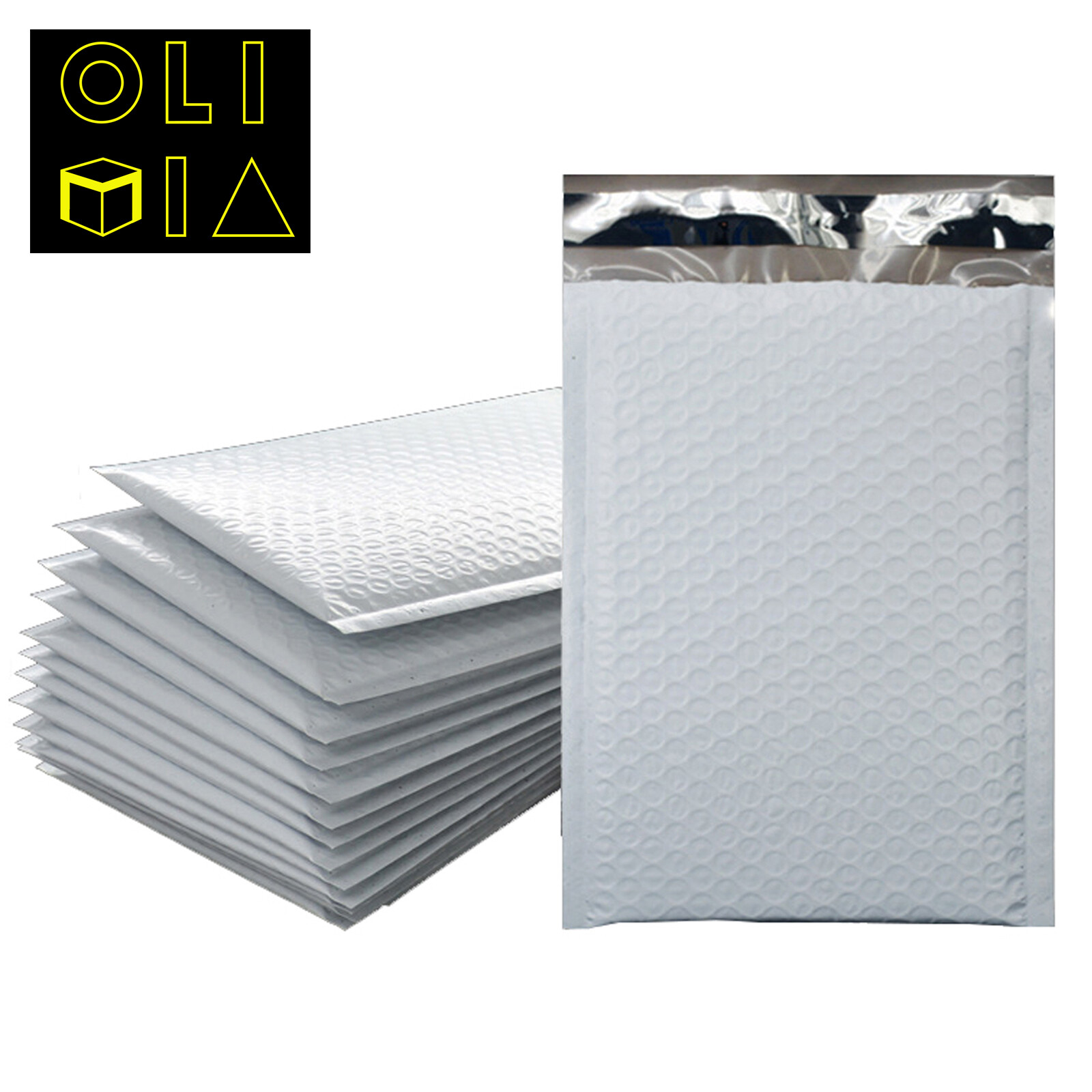 #0 Poly Bubble Padded Mailers Shipping Envelopes Bags 6×10 6×9 (6.5×9″ Useable)