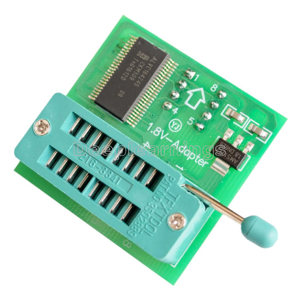 1.8V Adapter for Iphone or Motherboard SPI Flash Memory SOP8 DIP8 W25 MX25