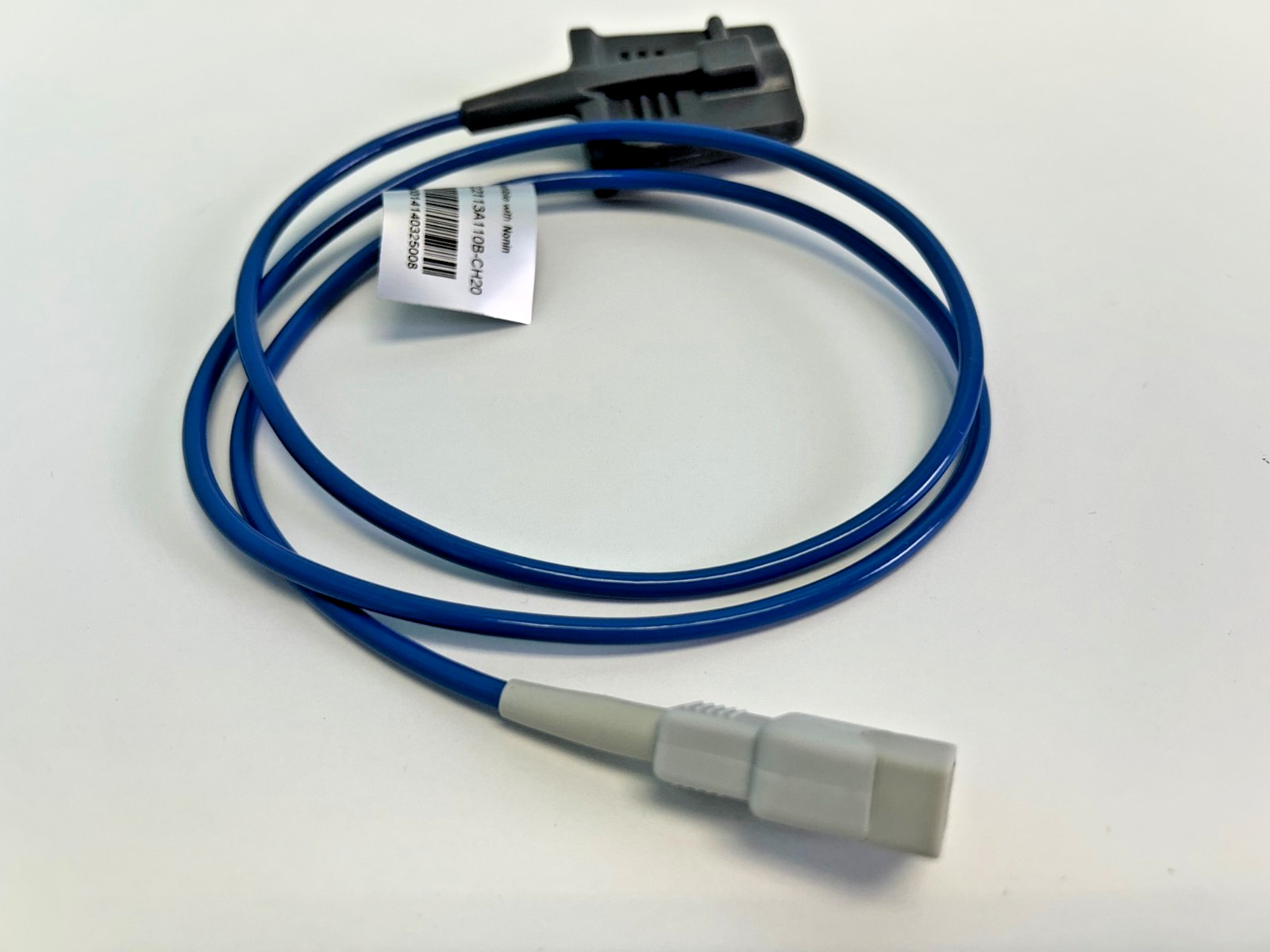 Nonin Compatible SPO2 Sensor Adult Soft Tip, 8000SL, 7pin D-Sub, 3.6ft (1.1 M)