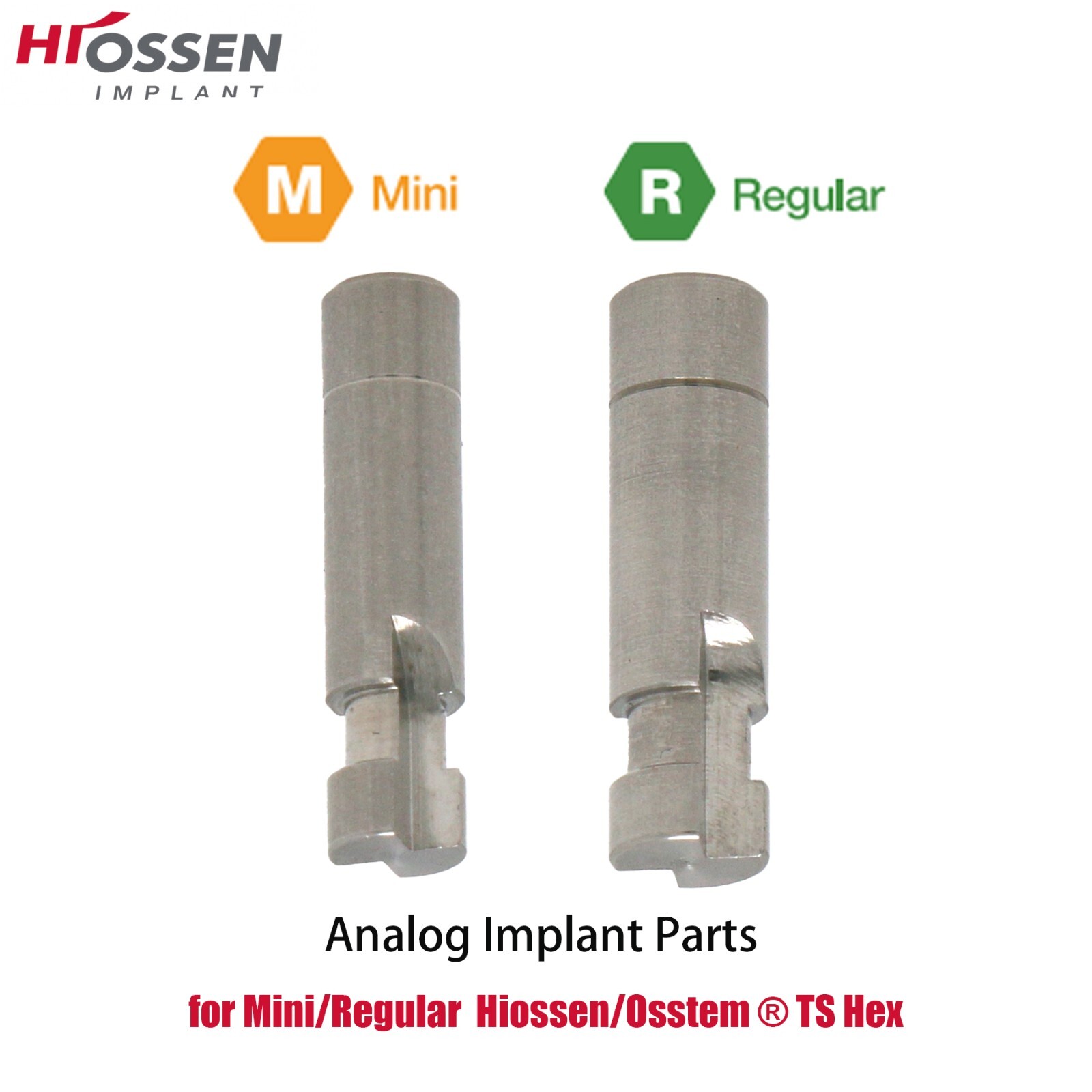 Transfer Impression Closed & Open Analog Regular/Mini for Osstem Hiossen Implant