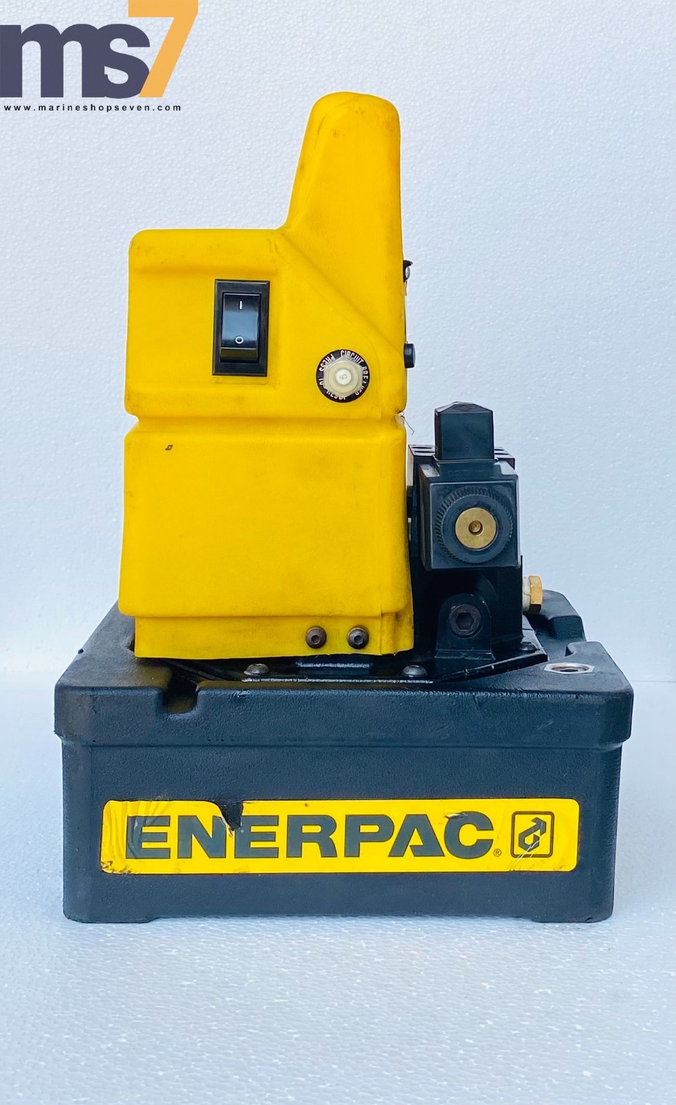 ENERPAC PUD1300E ECONOMY ELECTRIC HYDRAULIC PUMP 700 BAR 10,000 PSI 230V #3