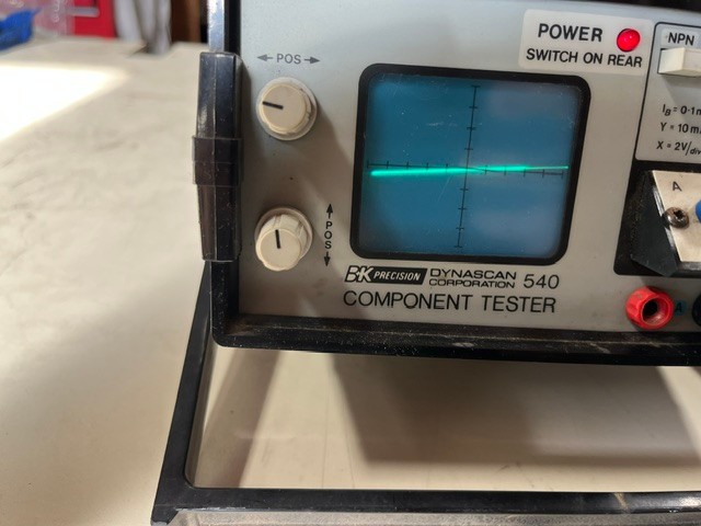 B&K Precision Model 540 Circuit Analyzer Component Tester – Tested/Working