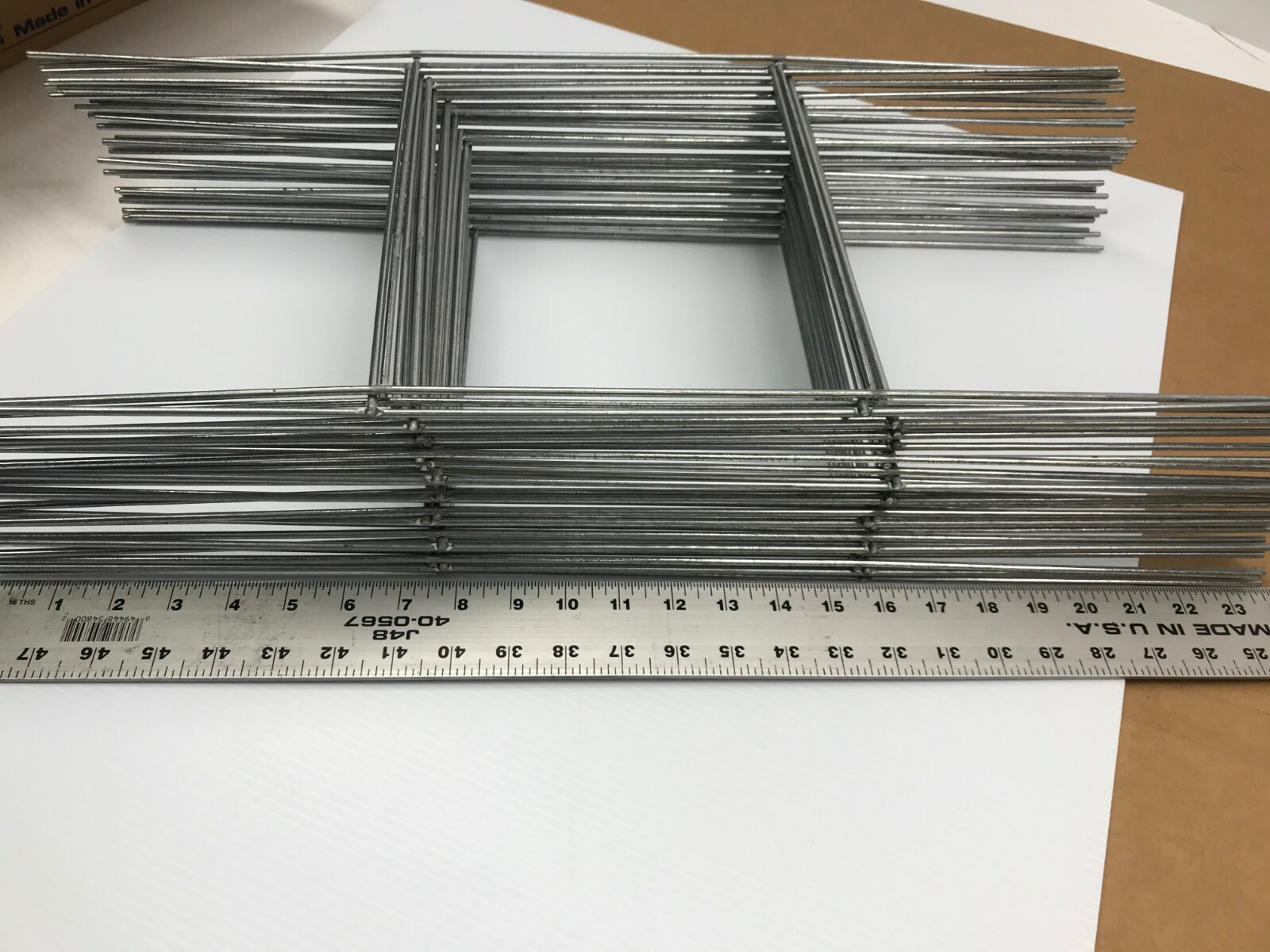 50 Metal Stakes 24» H-FRAME Wire Step Stakes 10×24 in x 9 Gauge Galvanized Wire
