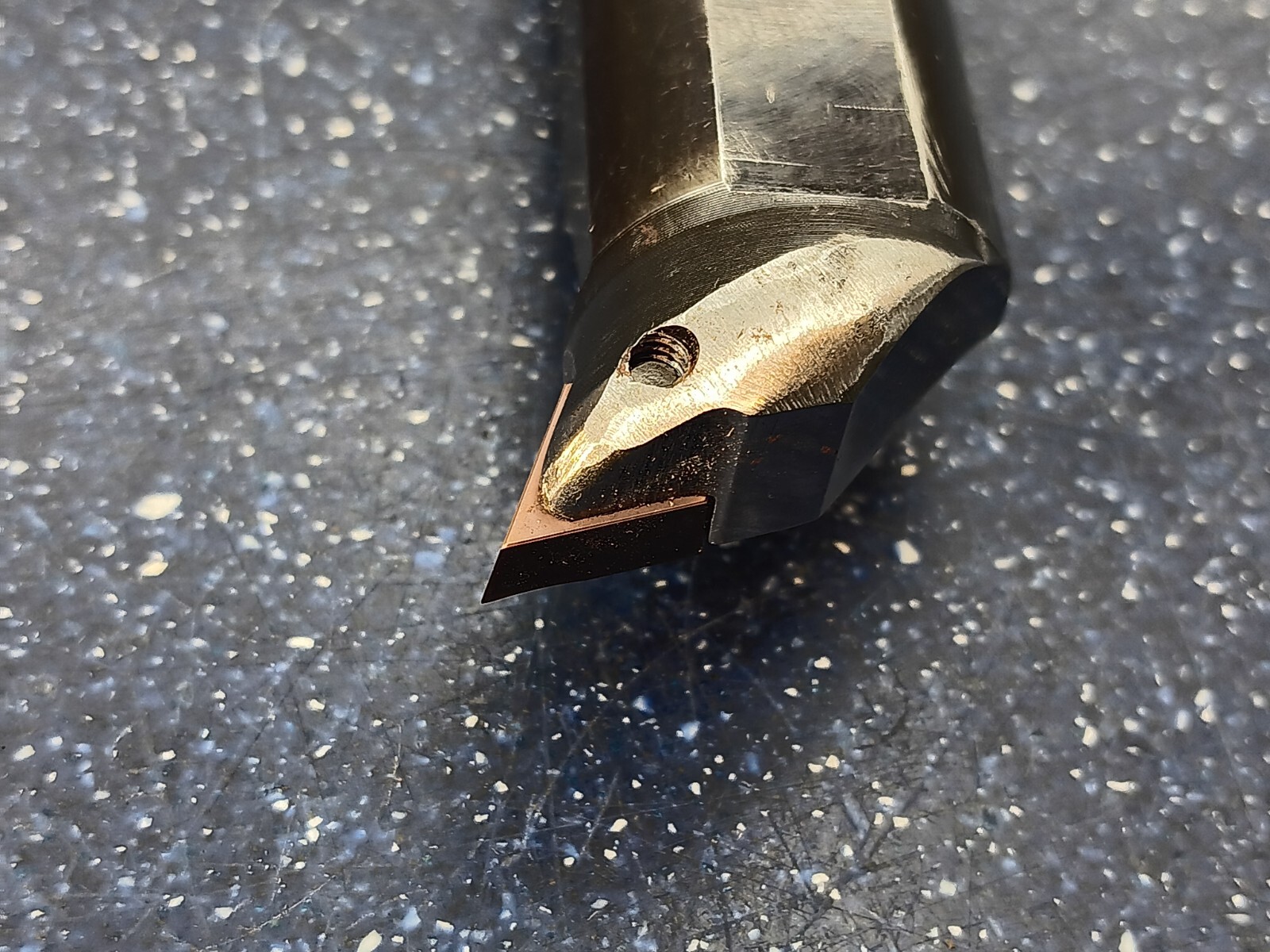 Valenite 1″ Shank A16T SDQPR 3 Coolant Thru Boring Bar DC..32.5.. Inserts 1.0