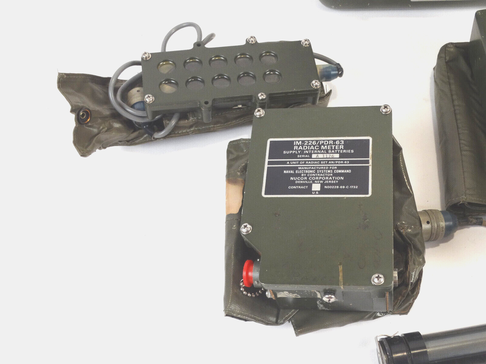 1969 Vietnam War US Navy AN/PDR-63 Radiac Set (NUCOR Corp) VINTAGE