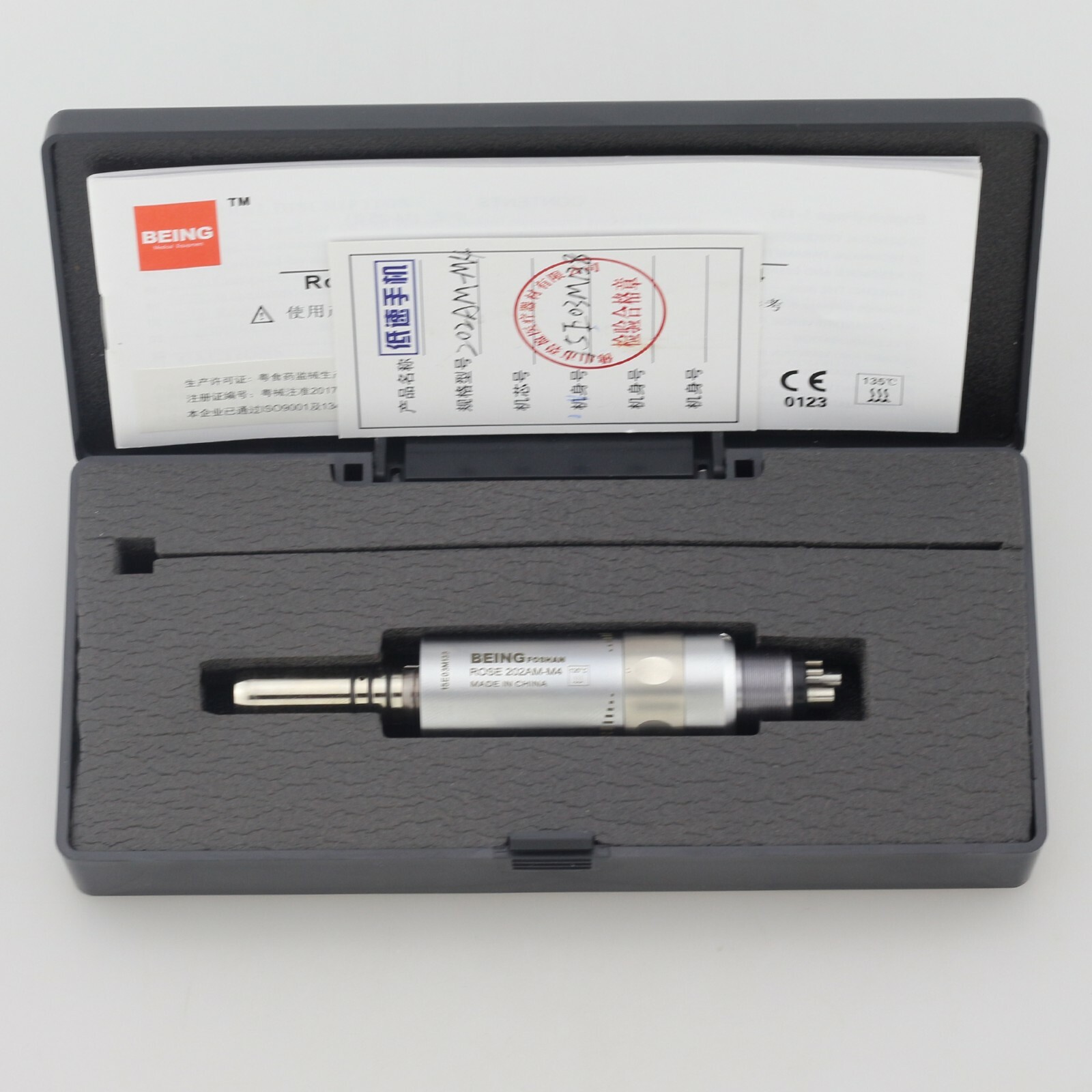 BEING Dental Low Speed Air Motor Handpiece KAVO 181K INTRA Midwest 4 Hole 202AM