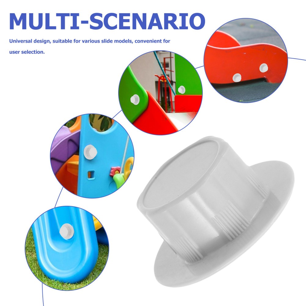 6 Pcs Screw Protector Caps Kids Playground Accessories Slide Fixing Cover