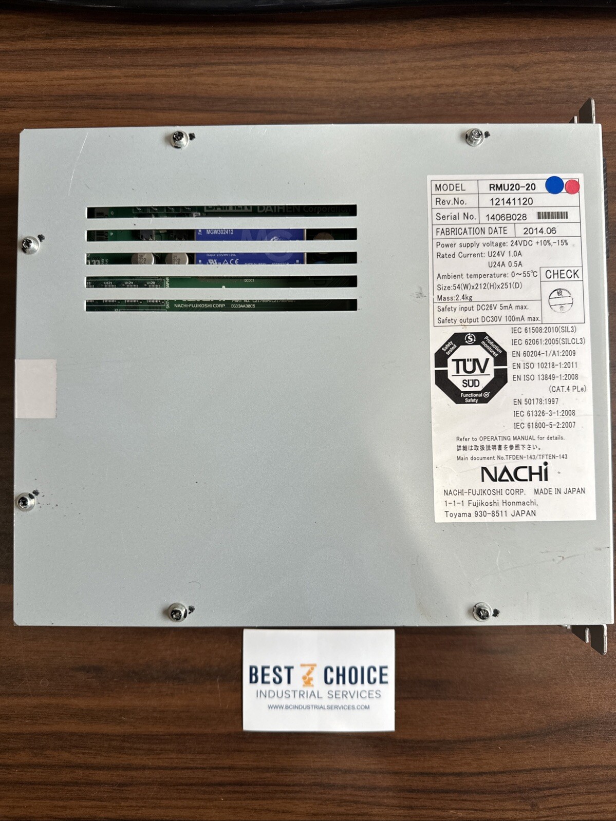 Nachi Robot Monitoring Unit RMU20-20