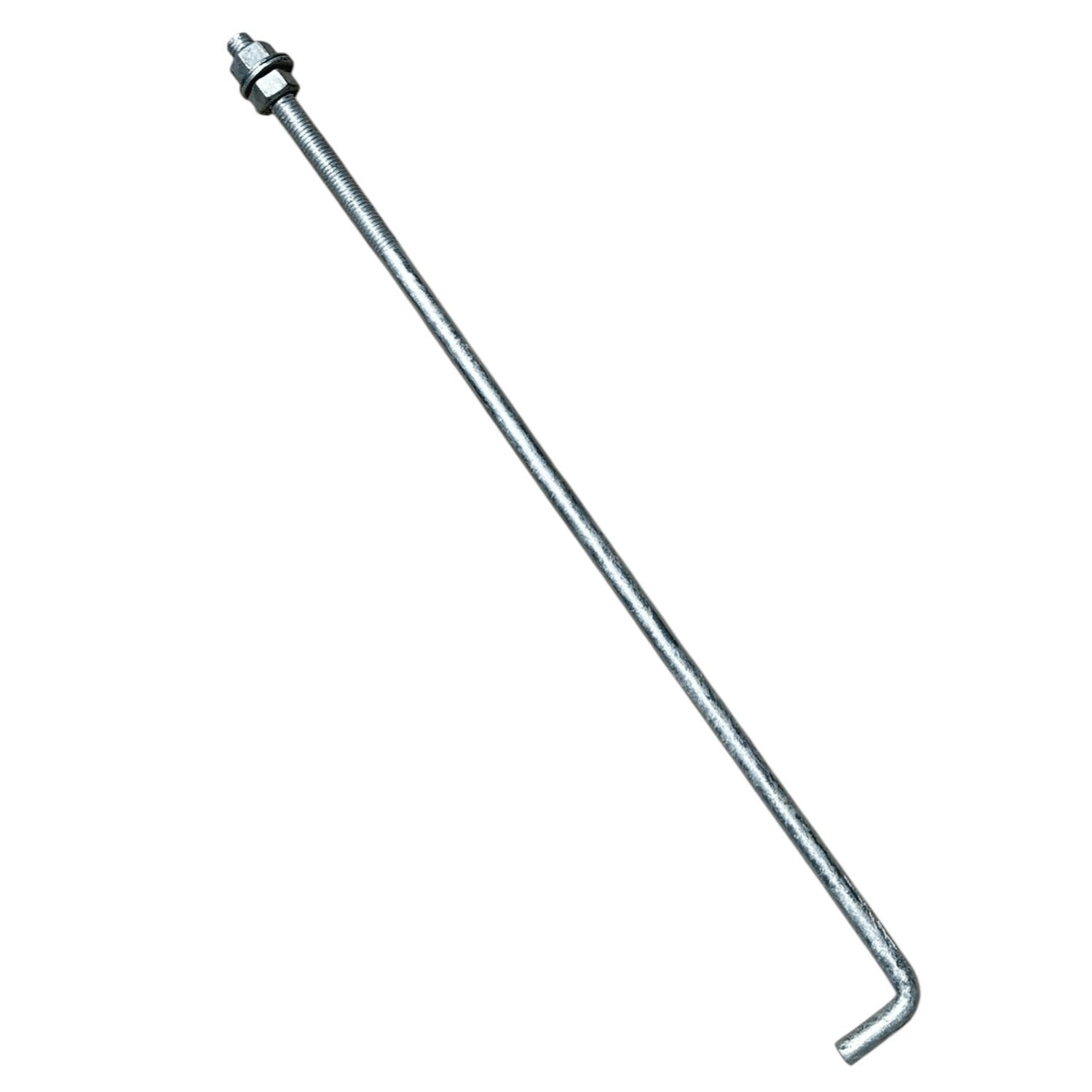 Sandbaggy 5/8″ x 24″ Threaded Concrete Anchor L-Bolts – Hot Dipped Galvanized