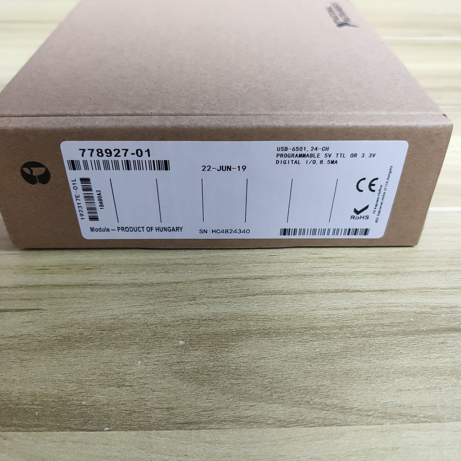 NI USB-6501 National Instruments Data Acquisition Card, NI DAQ DIO