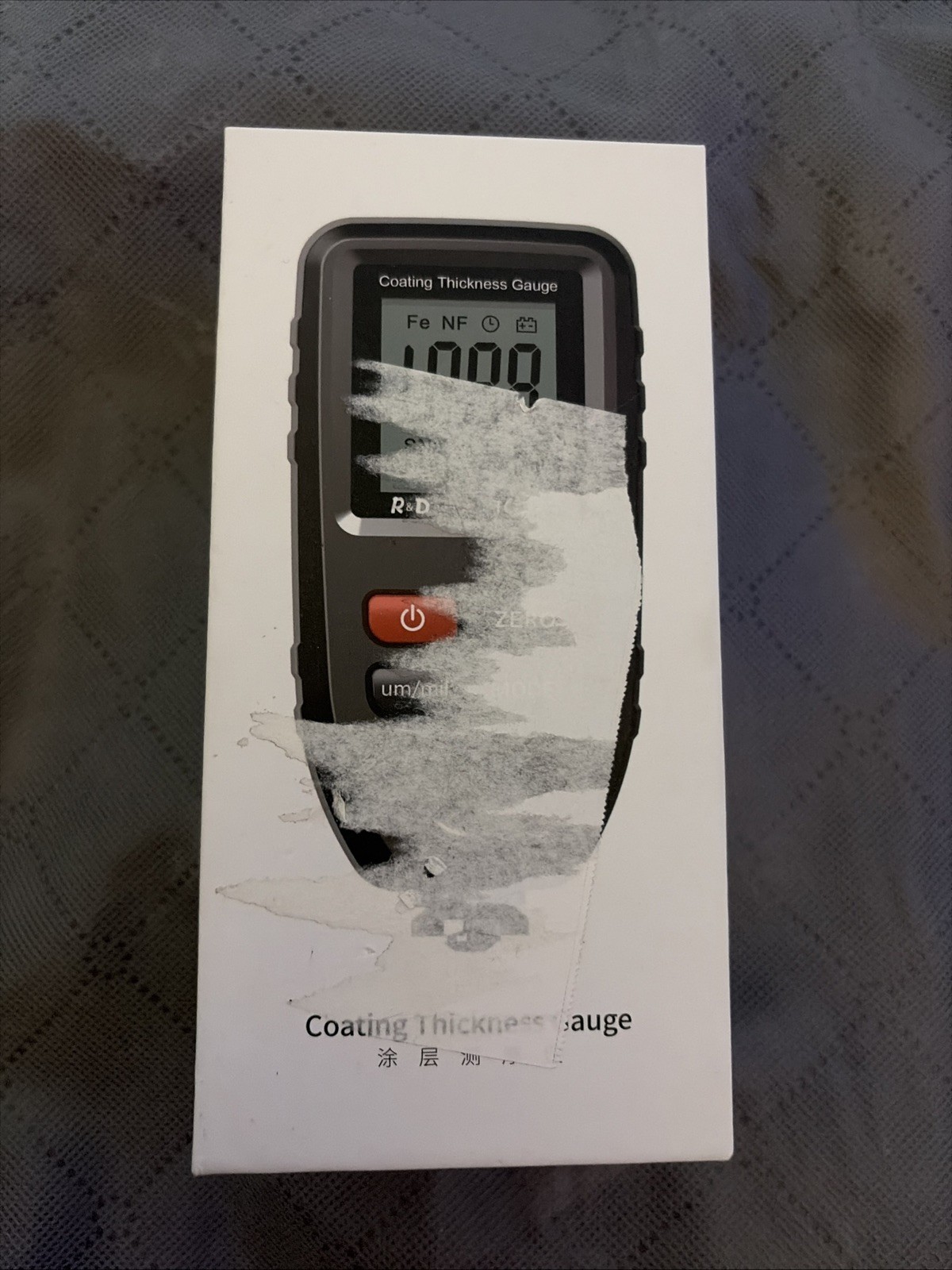 R&D TC100 Coating Thickness Gauge Paint Meter – Brand New, Open Box