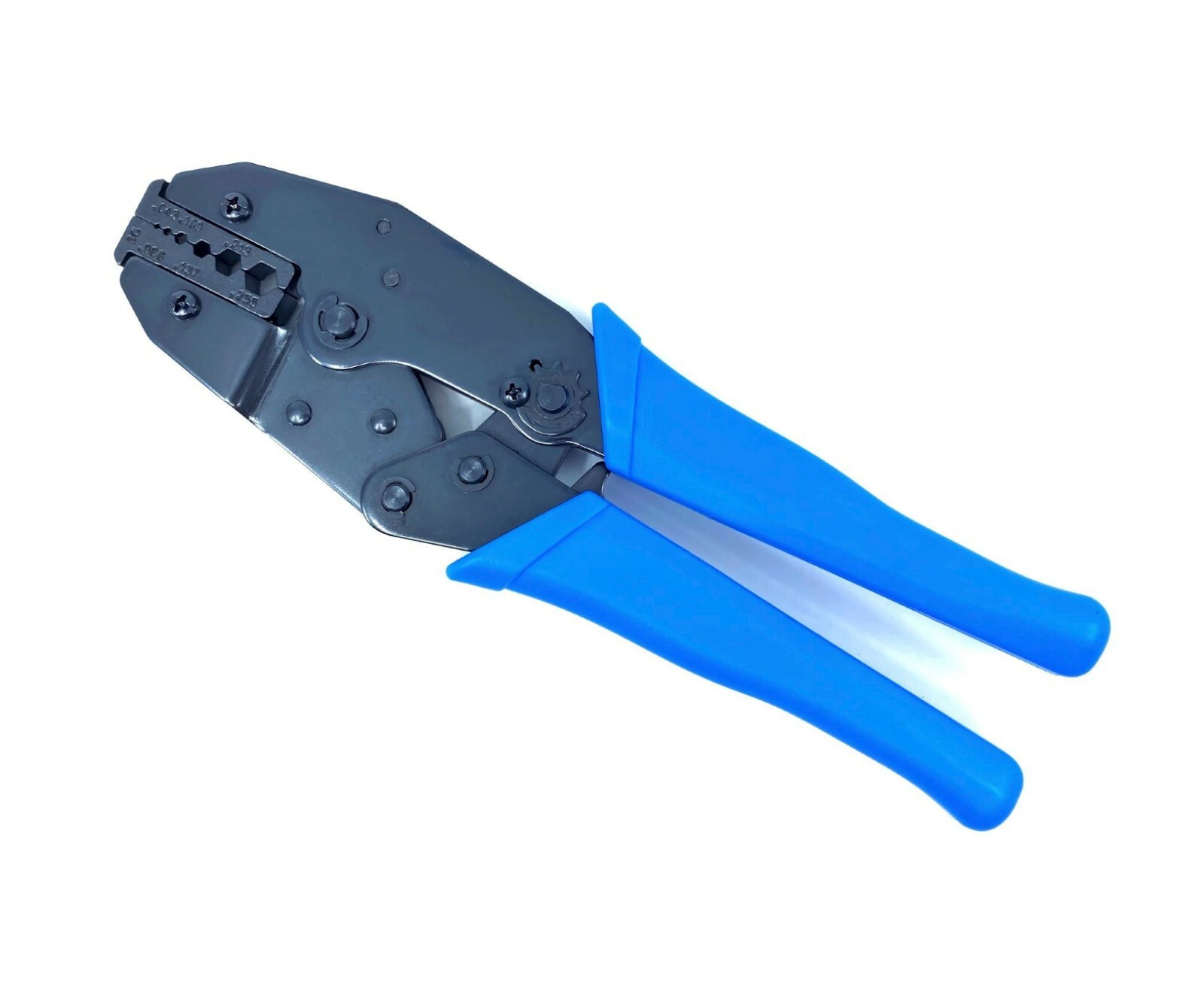 Interchangeable RF Coax Ratchet Crimp Tool 336G RG58 RG59 RG62 RG174 Fiber Optic