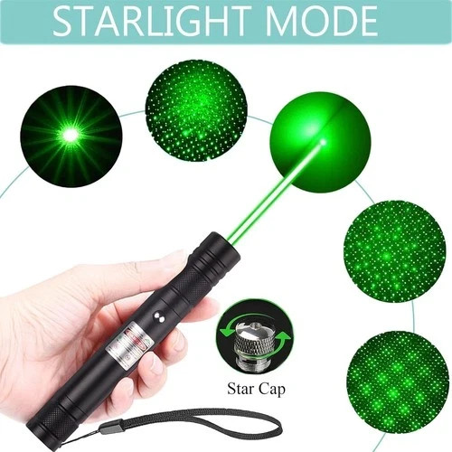 Green Presentation Laser Pointer Pen 1mW Class II Rechargeable Office Pointer