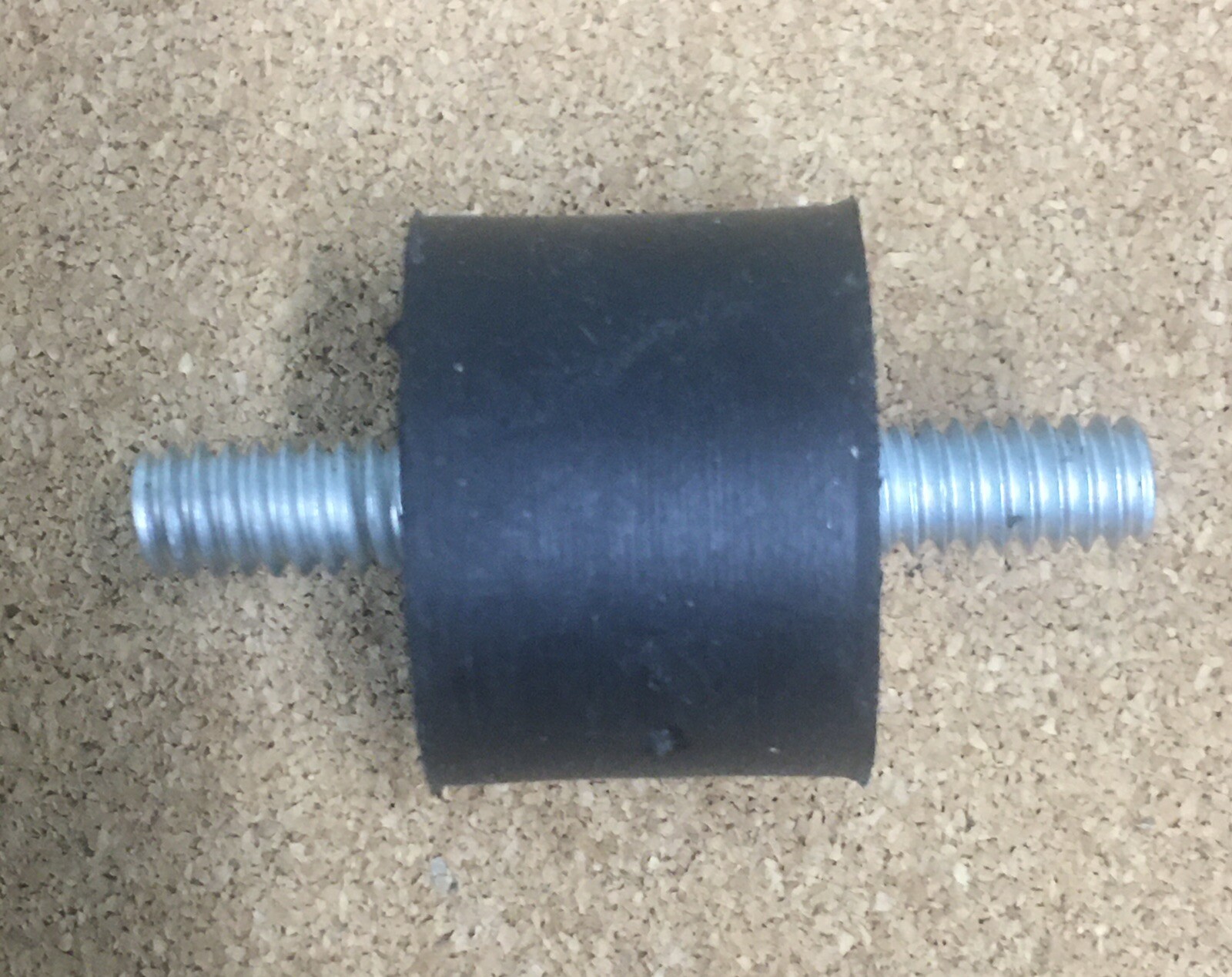 4 Rubber Vibration Isolator Mount 1/4-20 1″ x 3/4″ SOFT RUBBER MADE IN USA-NEW