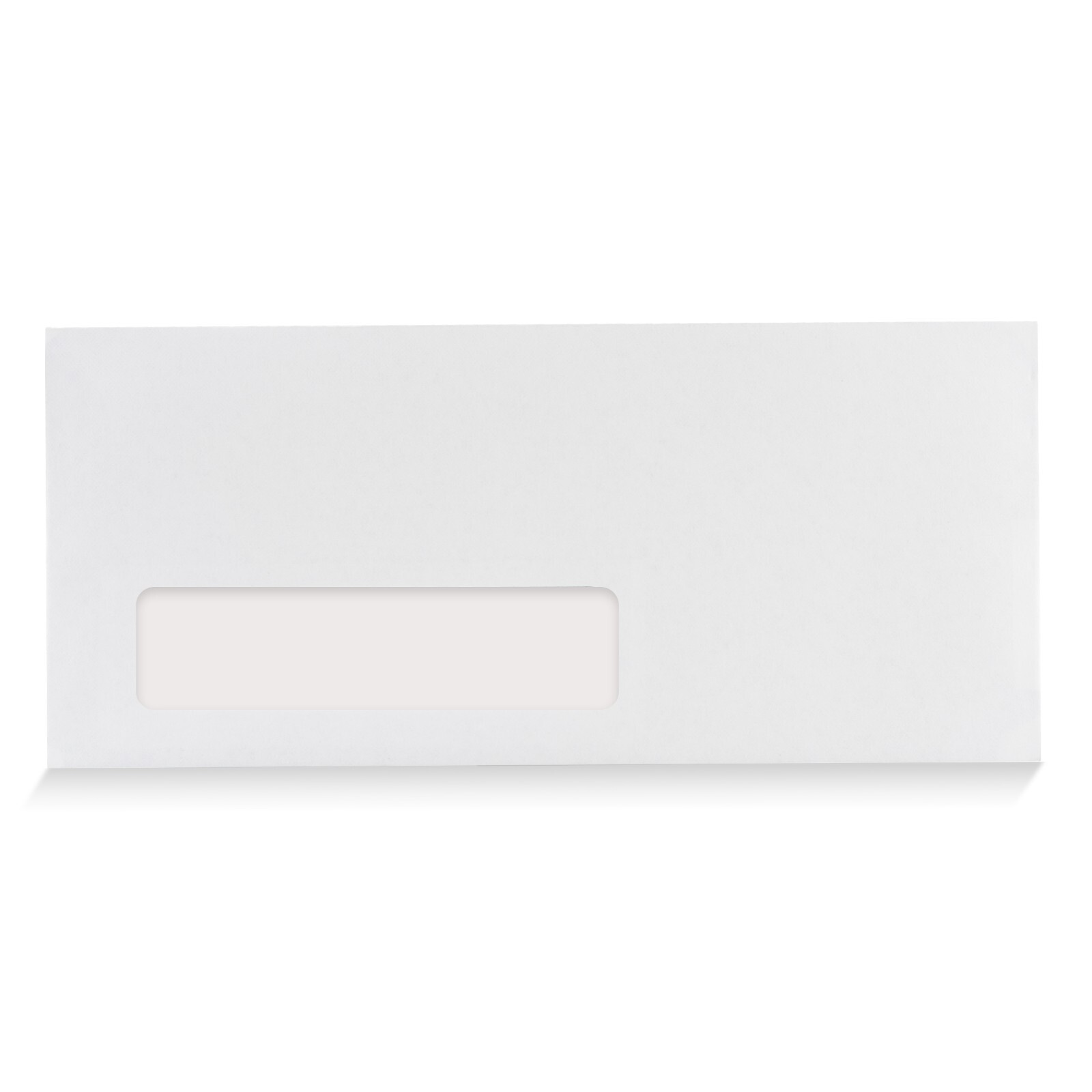 2500 #10 Single Left Window Envelopes, Gummed Closure – 2500 Count (35410-2500)