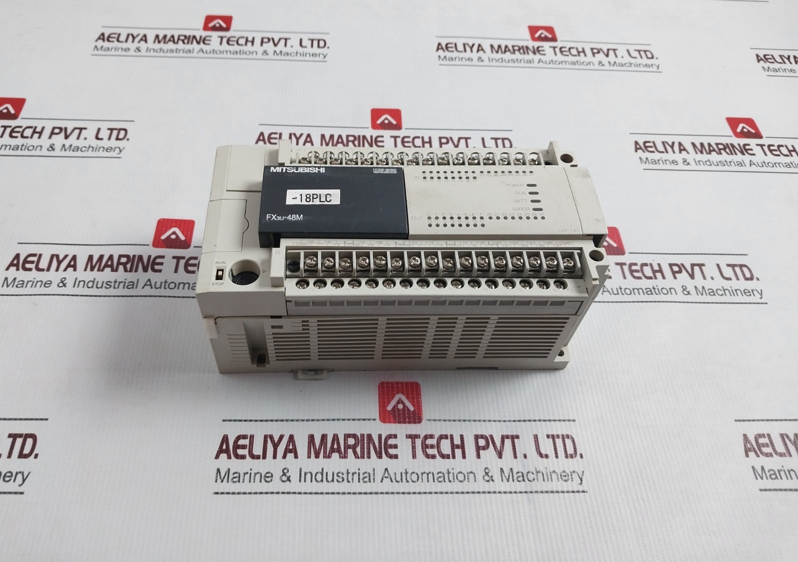 MITSUBISHI ELECTRIC FX3U-48MR/ES Programmable Controller 100-240VAC 50/60HZ 40W