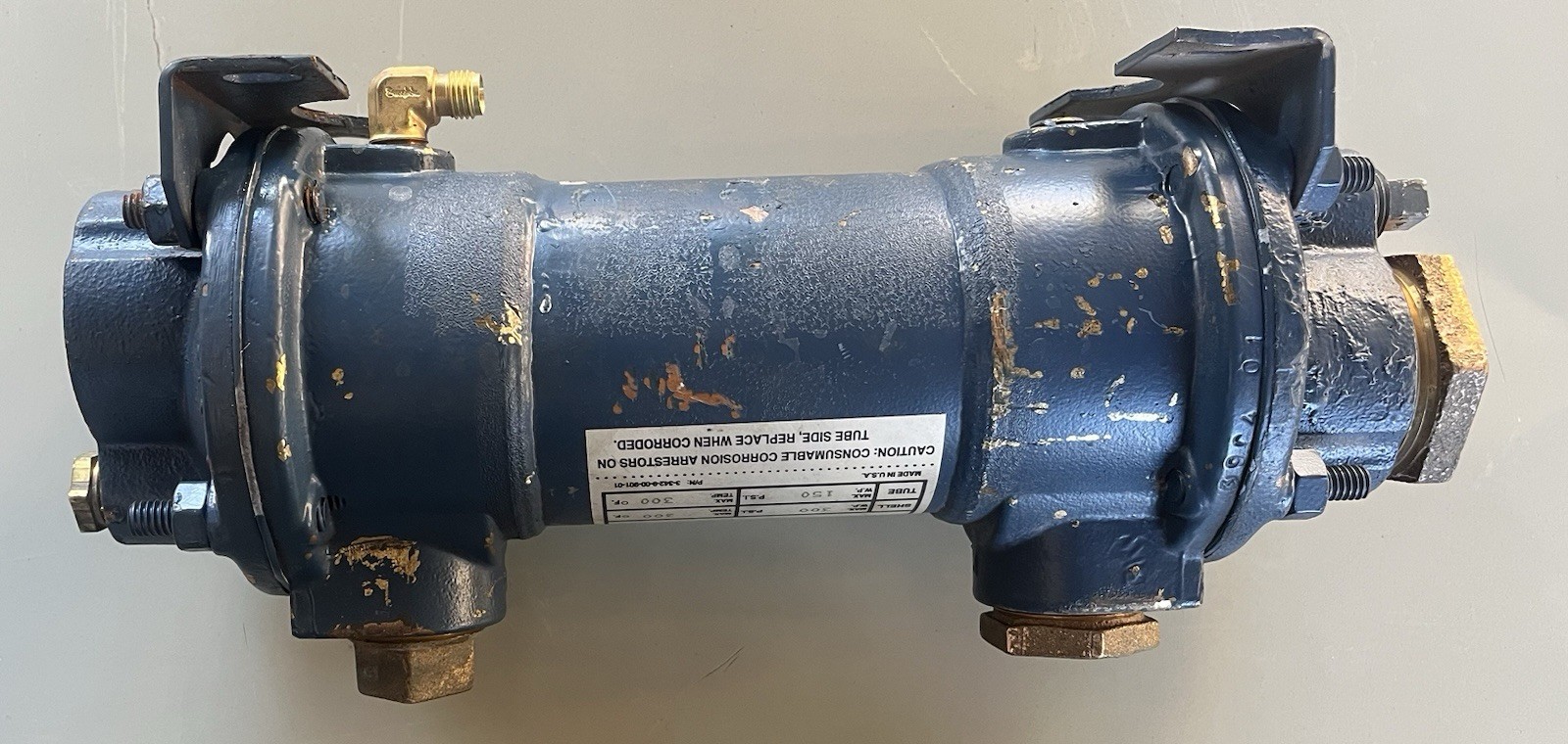 ITT Standard HCF Shell-and-Tube Heat Exchanger 5-142-03-008-062 300ºF 300/150PSI