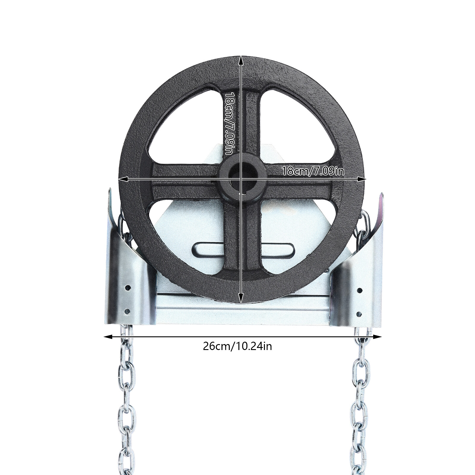0.75Ton Mini Lever Block Chain Hoist Come Along Puller 10Ft Lift 1650LB Capacity