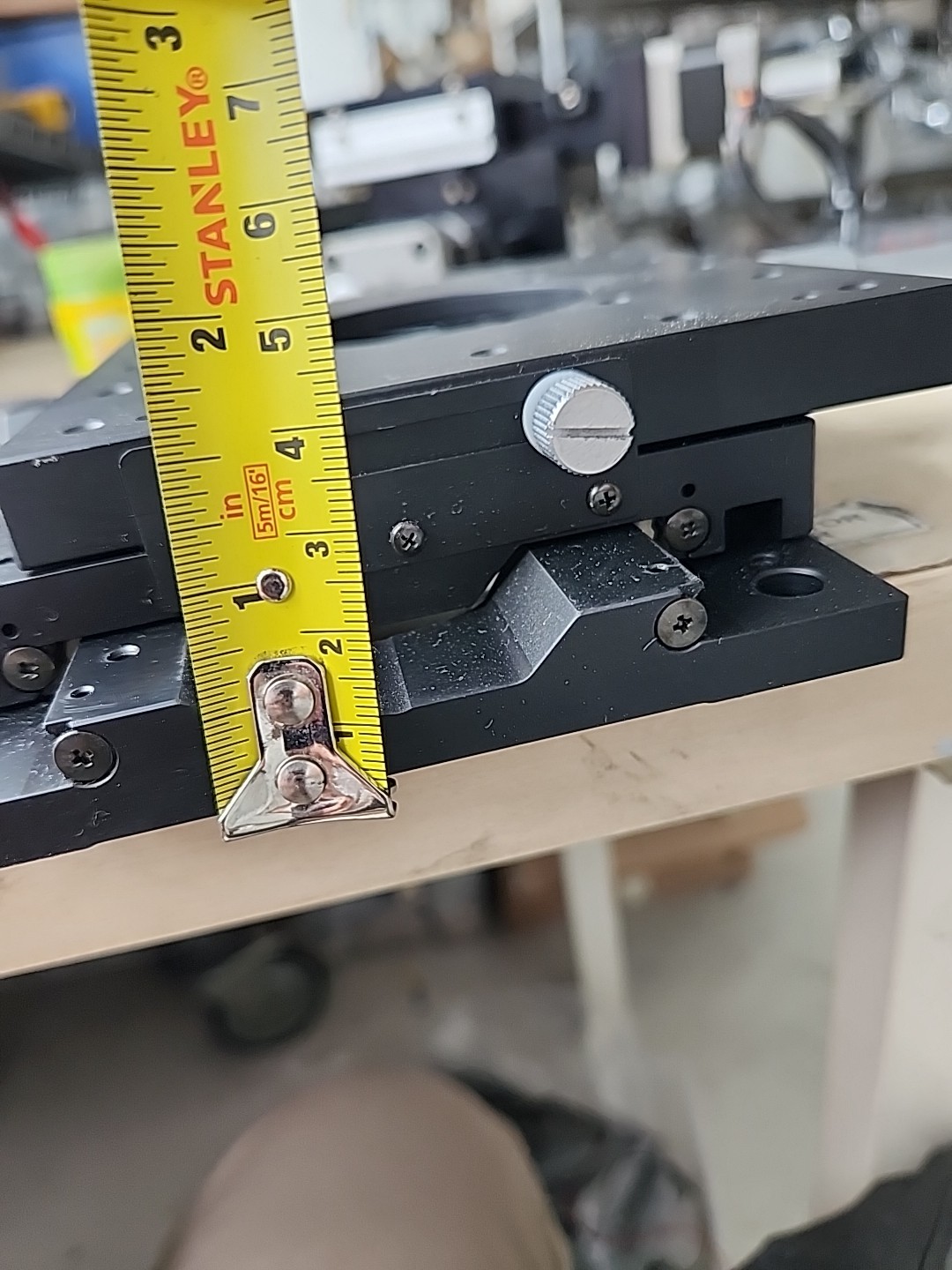 Sigma Koki XY Table Stage, Slide Micrometers 120×120 mm / Steel Made