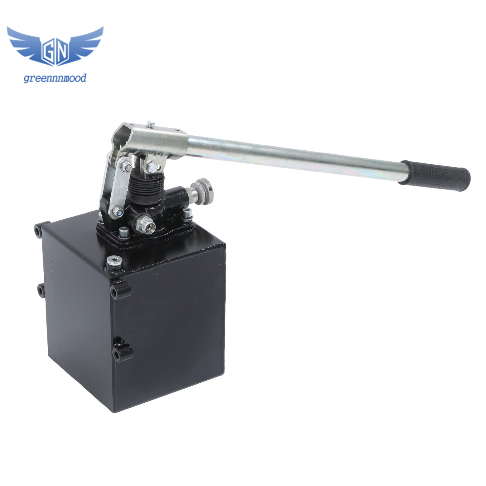 1.5 Cid Single Acting Hydraulic Hand Pump & 5 Qts Tank With Release Knob