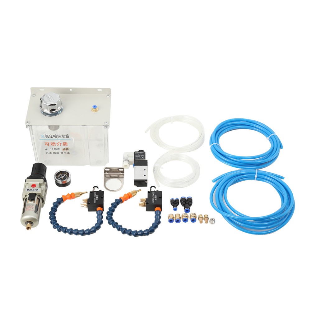 Mist Coolant Lubrication Spray Kits Cutting Coolant Machine with Solenoid Valve