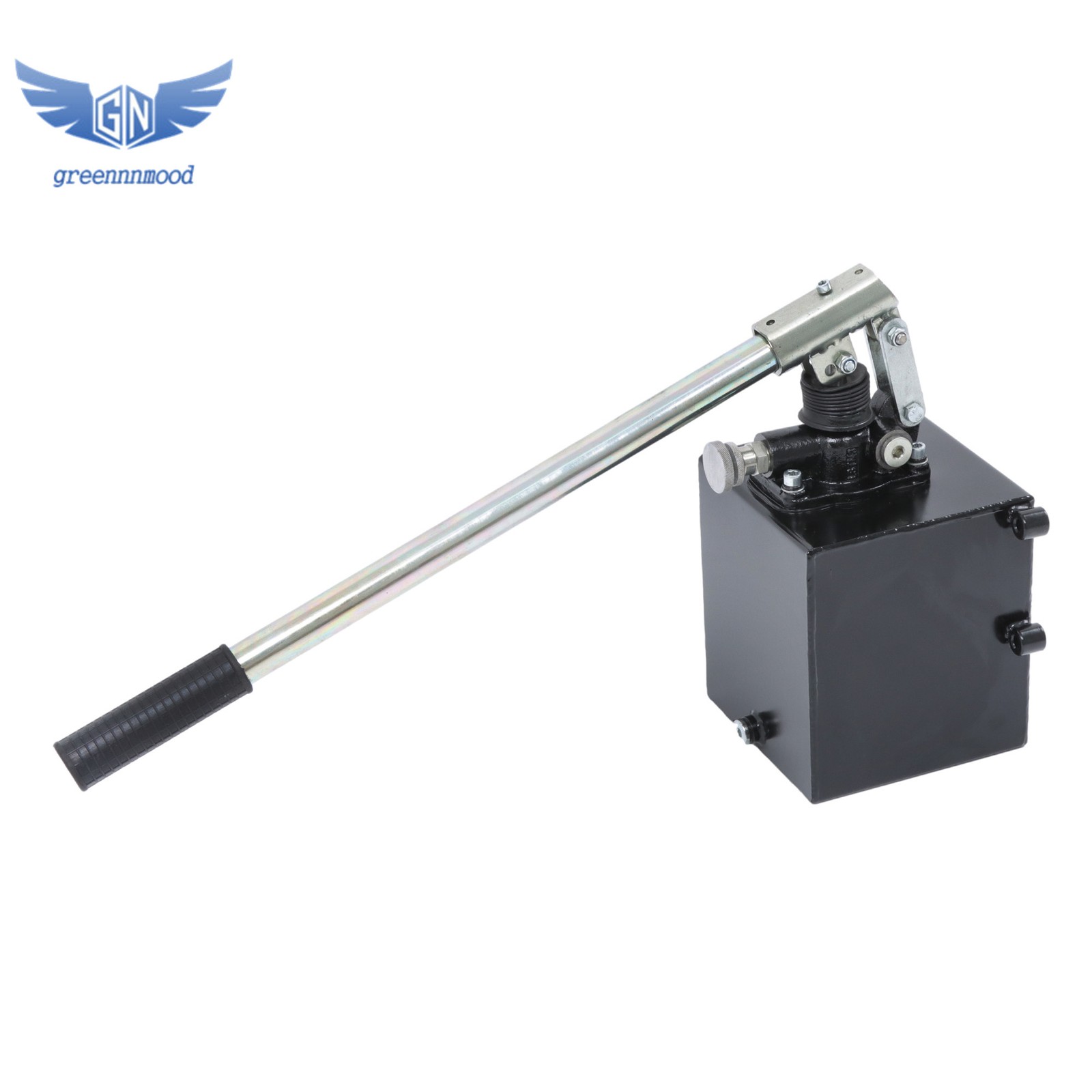 1.5 Cid Single Acting Hydraulic Hand Pump & 5 Qts Tank With Release Knob