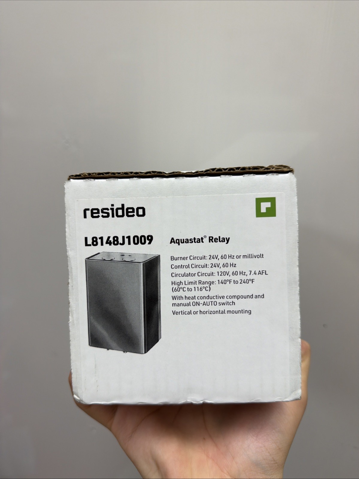 resideo AQUASTAT RELAY L8148J1009 100% BRAND NEW IN BOX