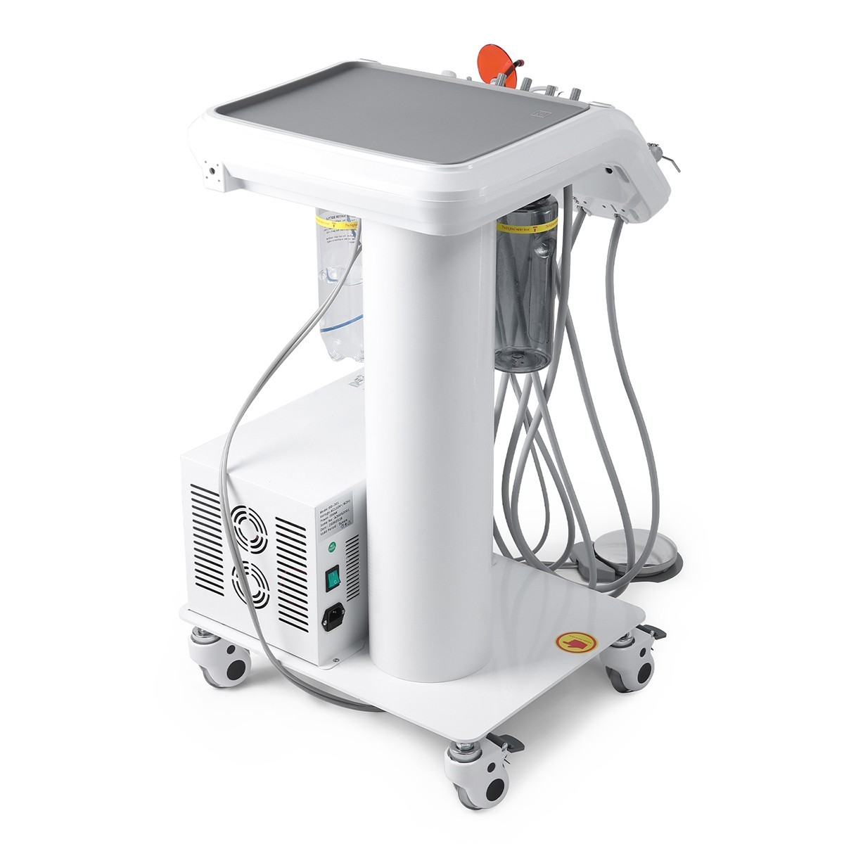 Portable Dental Mobile Delivery Unit Air Compressor 4Hole System/Implant Motor