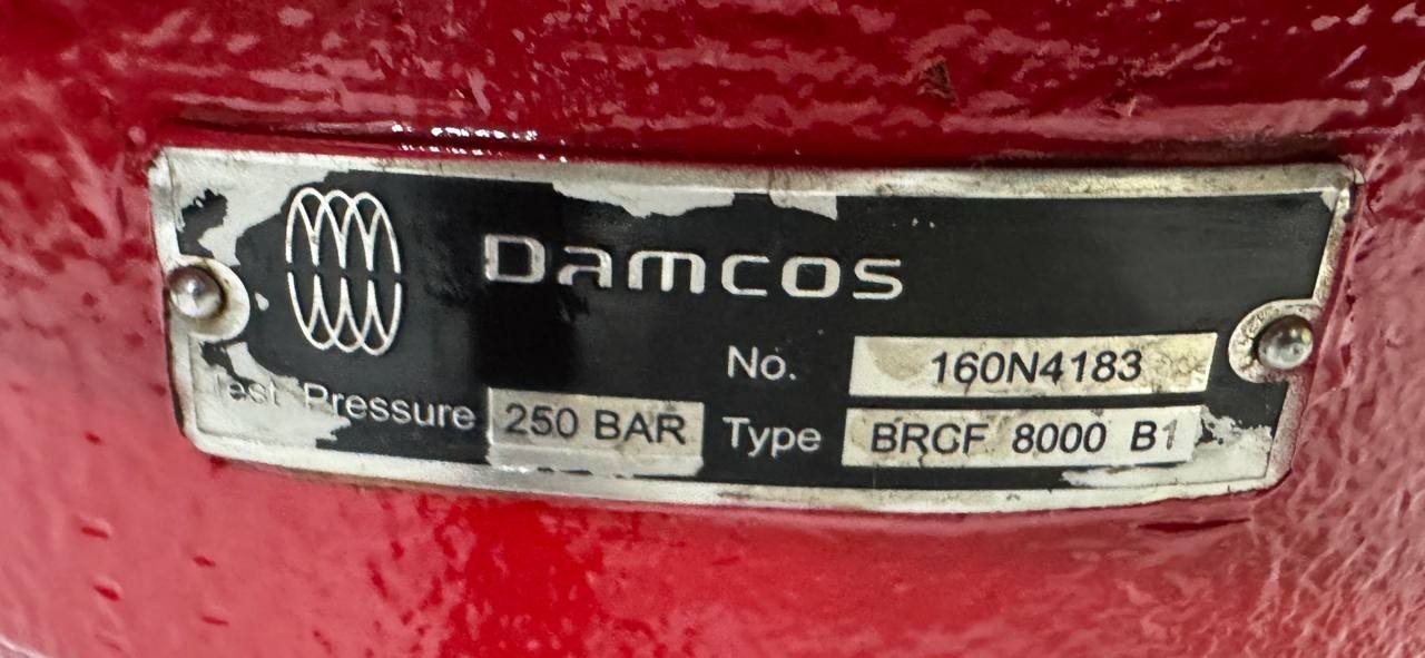 Damcos BRCF 8000 B1,High-Torque Single-Acting Hydraulic Rotary Actuator 160N4183