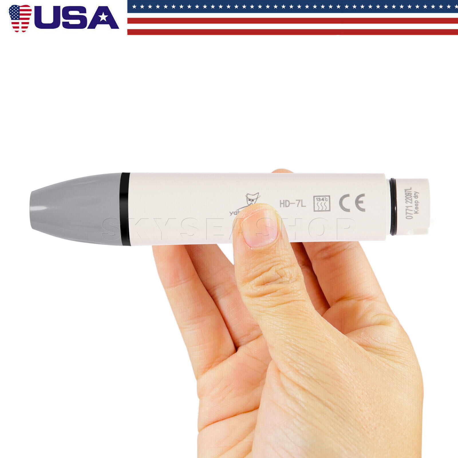 HD-7L Dental Ultrasonic Piezo Scaler Handpiece LED Light For DTE SATELEC USA