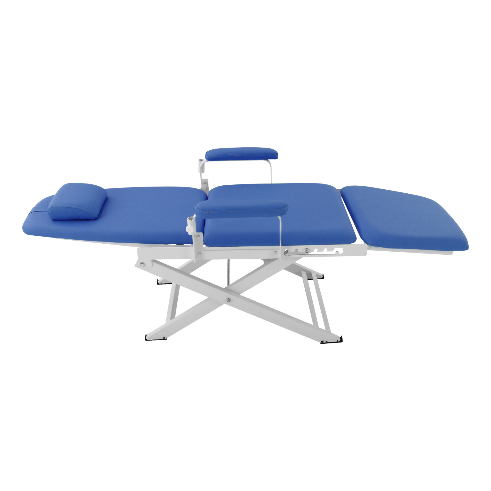 Portable Dental Chair Folding Mobile Chair Tilt Exam Chair with LED Light &Basin
