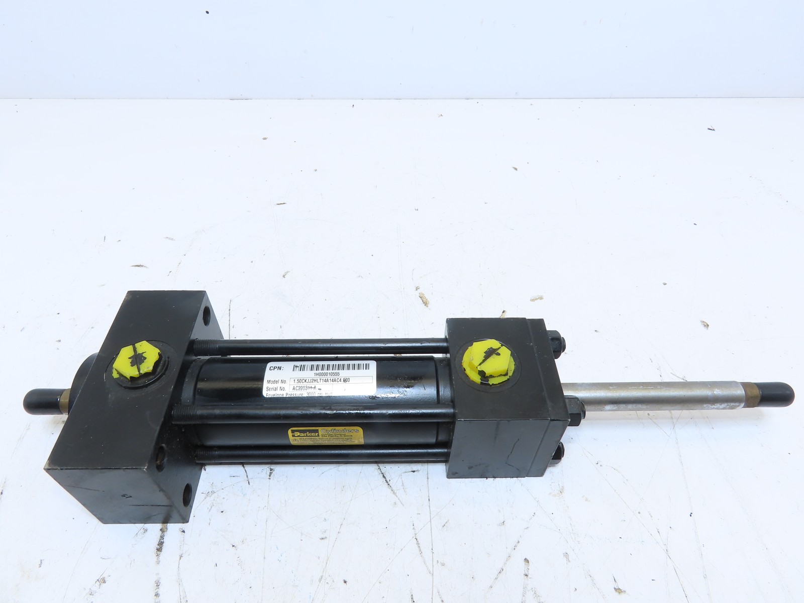 Parker 1.50CKJJ2HLT14A14AC4.000 1-1/2″ Bore X 4″Stroke 2H Ser Hydraulic Cylinder