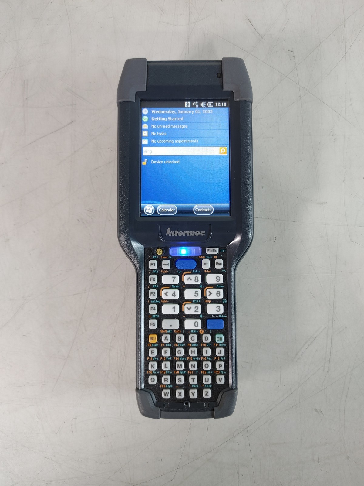 Intermec CK3X 1007CP02 Windows Barcode Scanner Mobile Computer With Battery