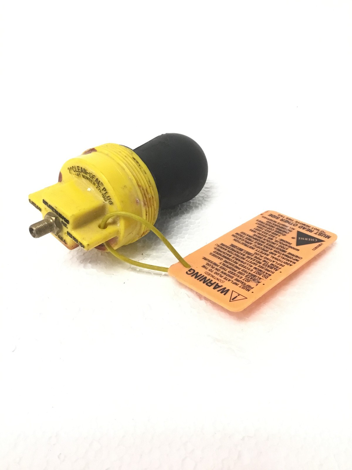 Cherne 271-705 2″ Clean-Seal Test Plug Pipe Plug Cleanout Plug FREE SHIPPING