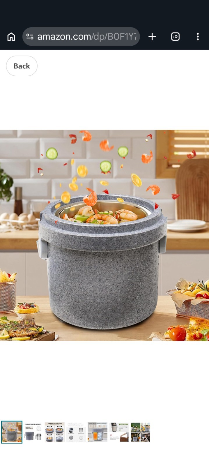 30L Insulated Bucket Hot &Cold Container Commercial Stainless Steel Soup Carrier