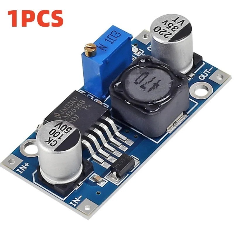 LM2596S DC-DC 3A Buck Converter Adjustable 3.2-46V Step-down Power Supply Module