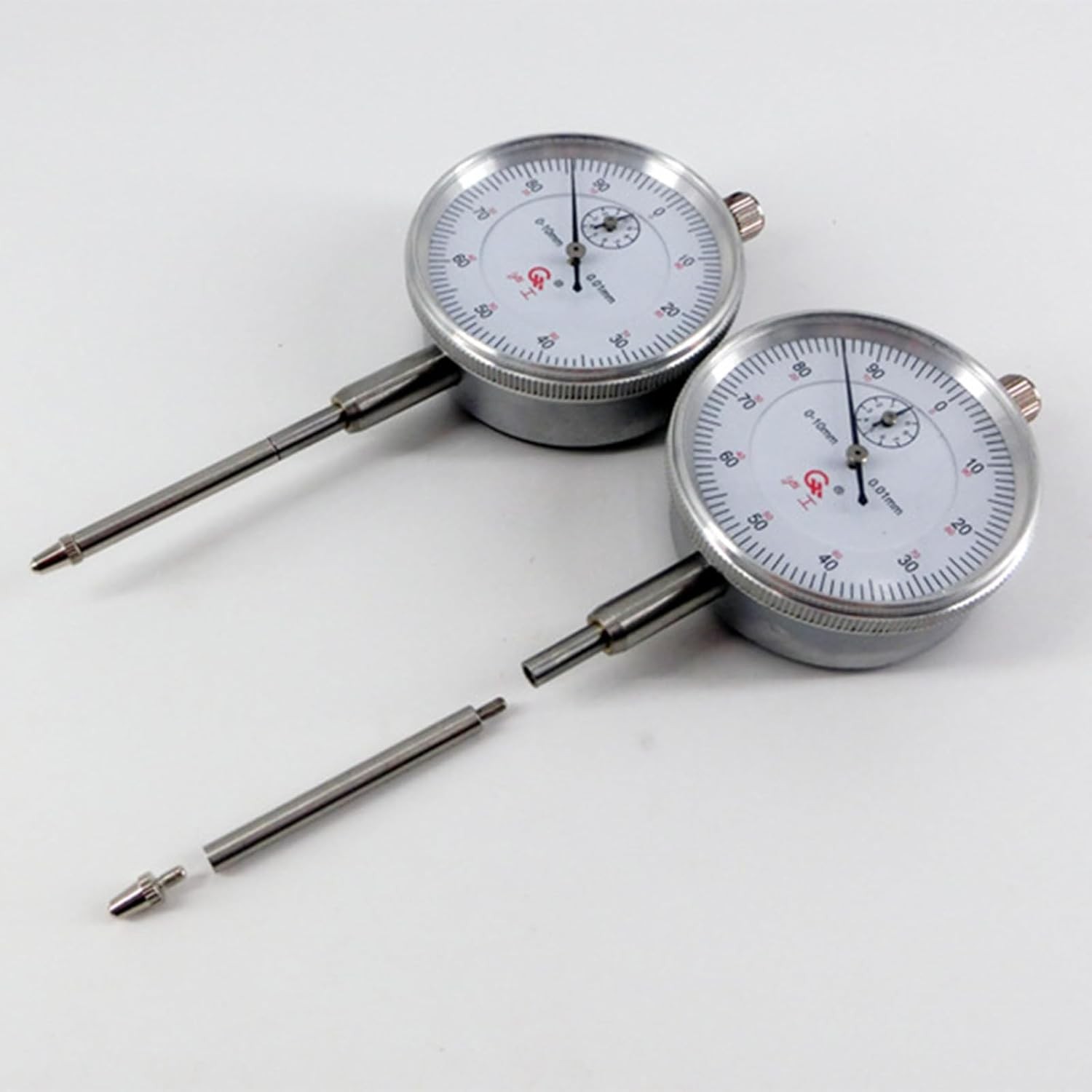 6pcs Dial Indicator Extension Stem Rod, 1″,2″,3″,4″,5″,6″,Electrical Digital