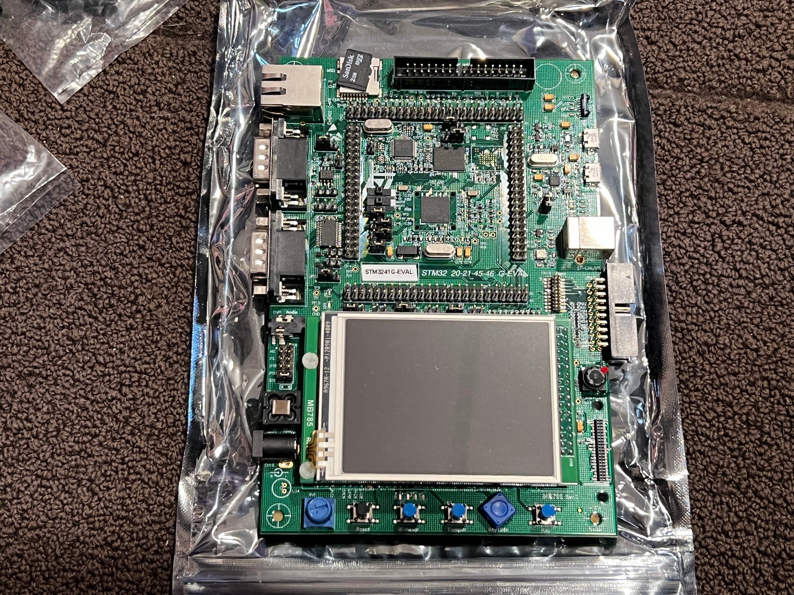 STMicroelectronics STM3241G-EVAL Complete Kit STM32F417 ARM Cortex-M4 Eval Board
