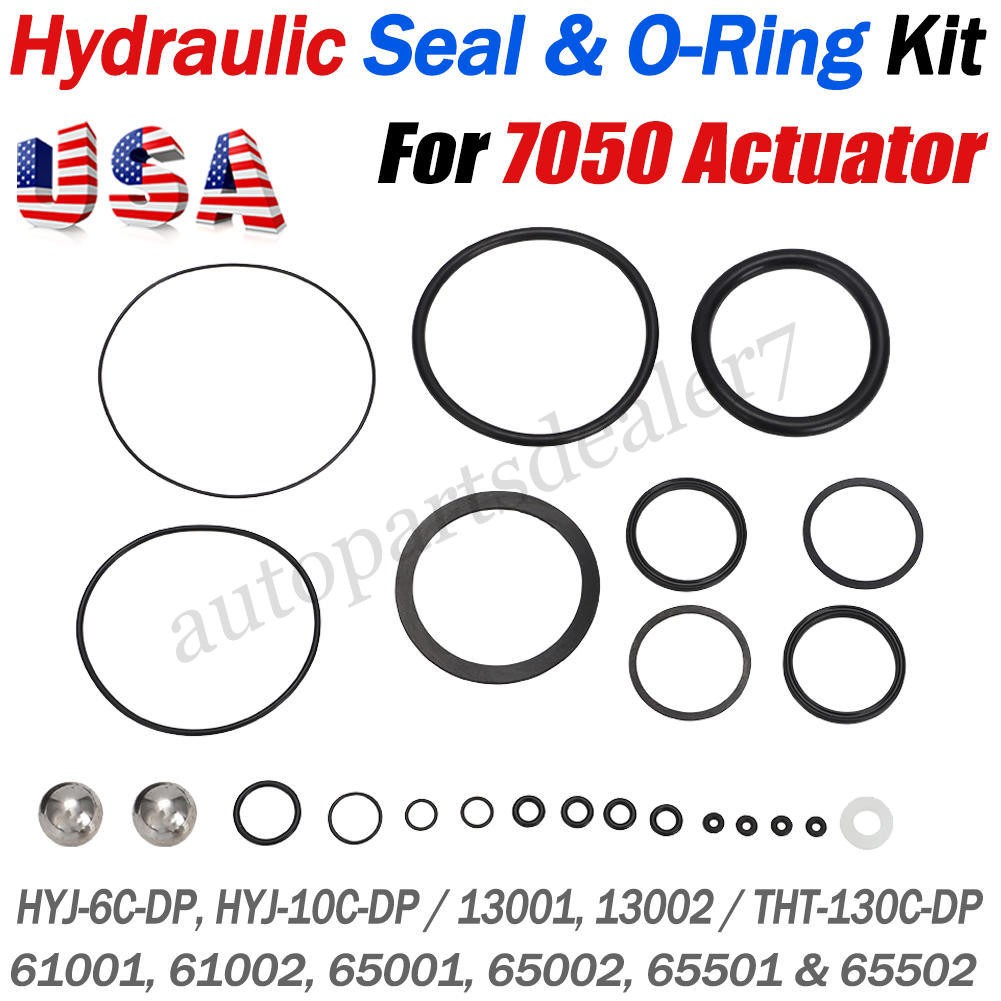 7050 Actuator Seal & O-Ring Check Ball Kit for Hydraulic Leak Repair Full Reseal